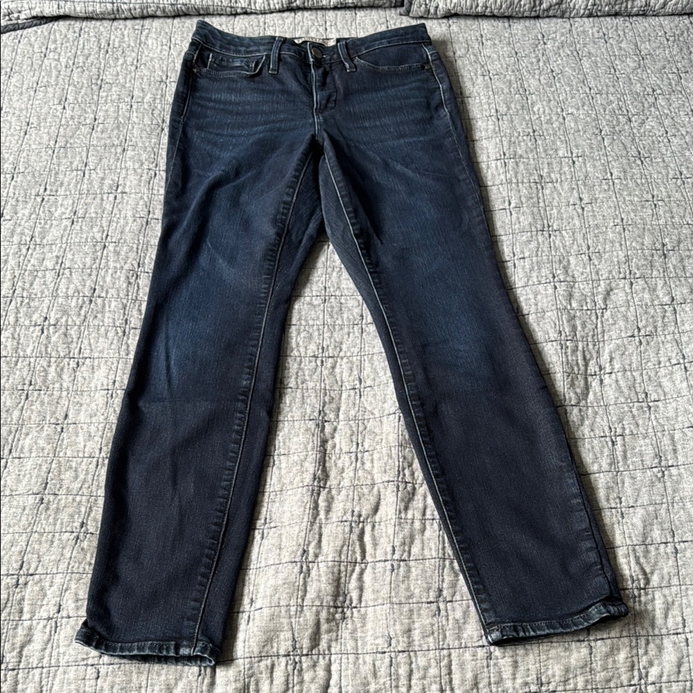Athleta Sculptek Dark Wash Skinny Jeans